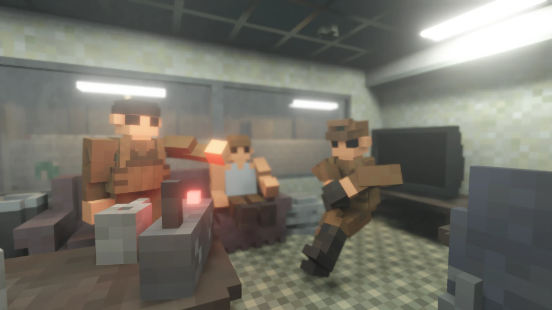 Генерал делает жёсткий флекс