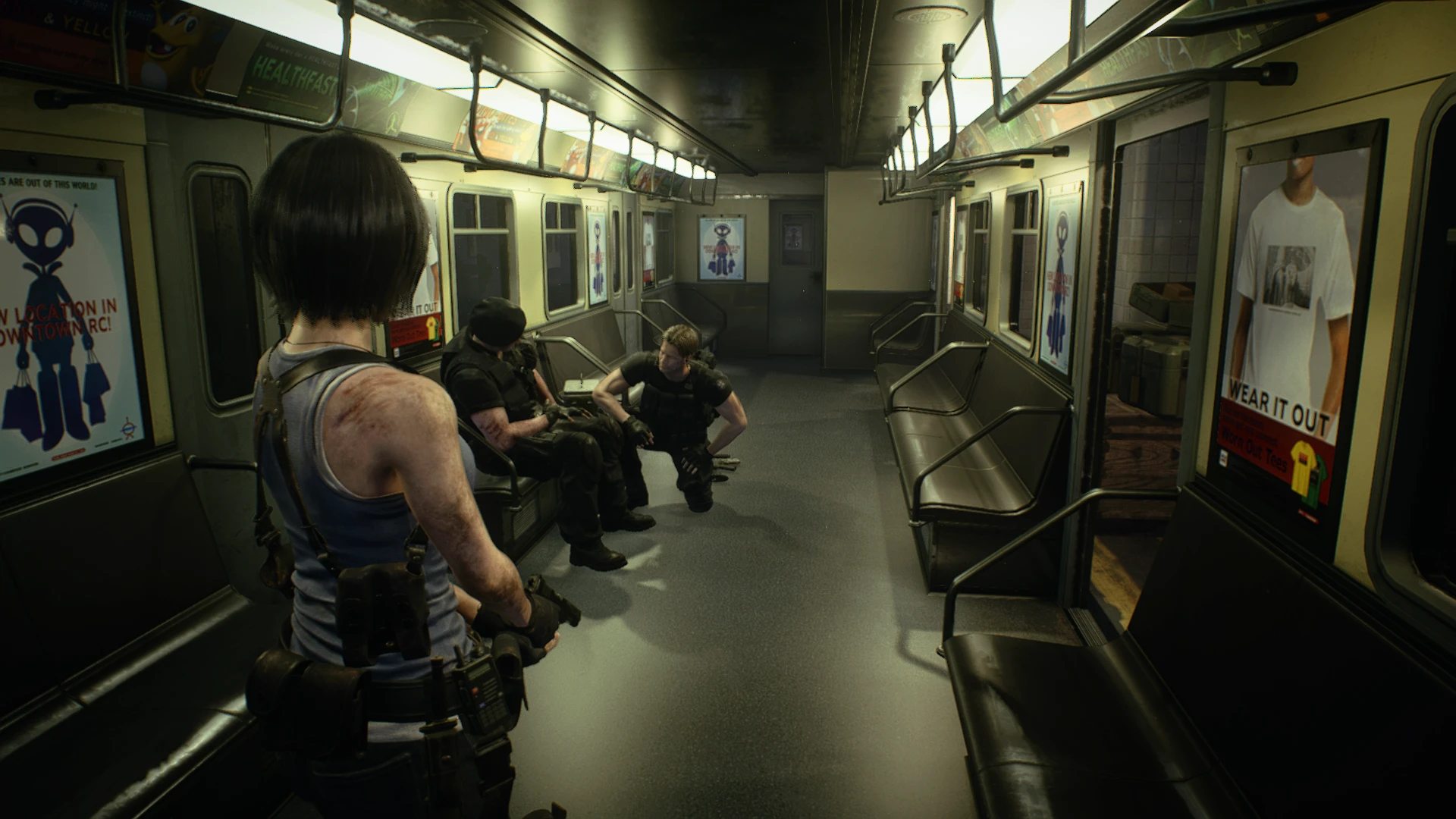 Resident Evil 3 "Коррекция контрастности"