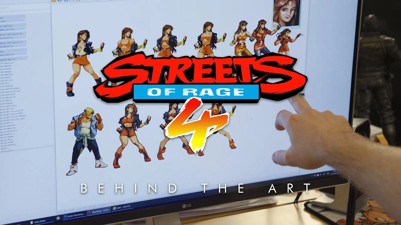Видеодневник разработчиков Streets of Rage 4: Арт-дизайн