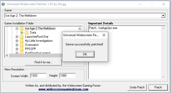 Ice Age 2: The Meltdown "Фикс для высокого разрешения экрана"