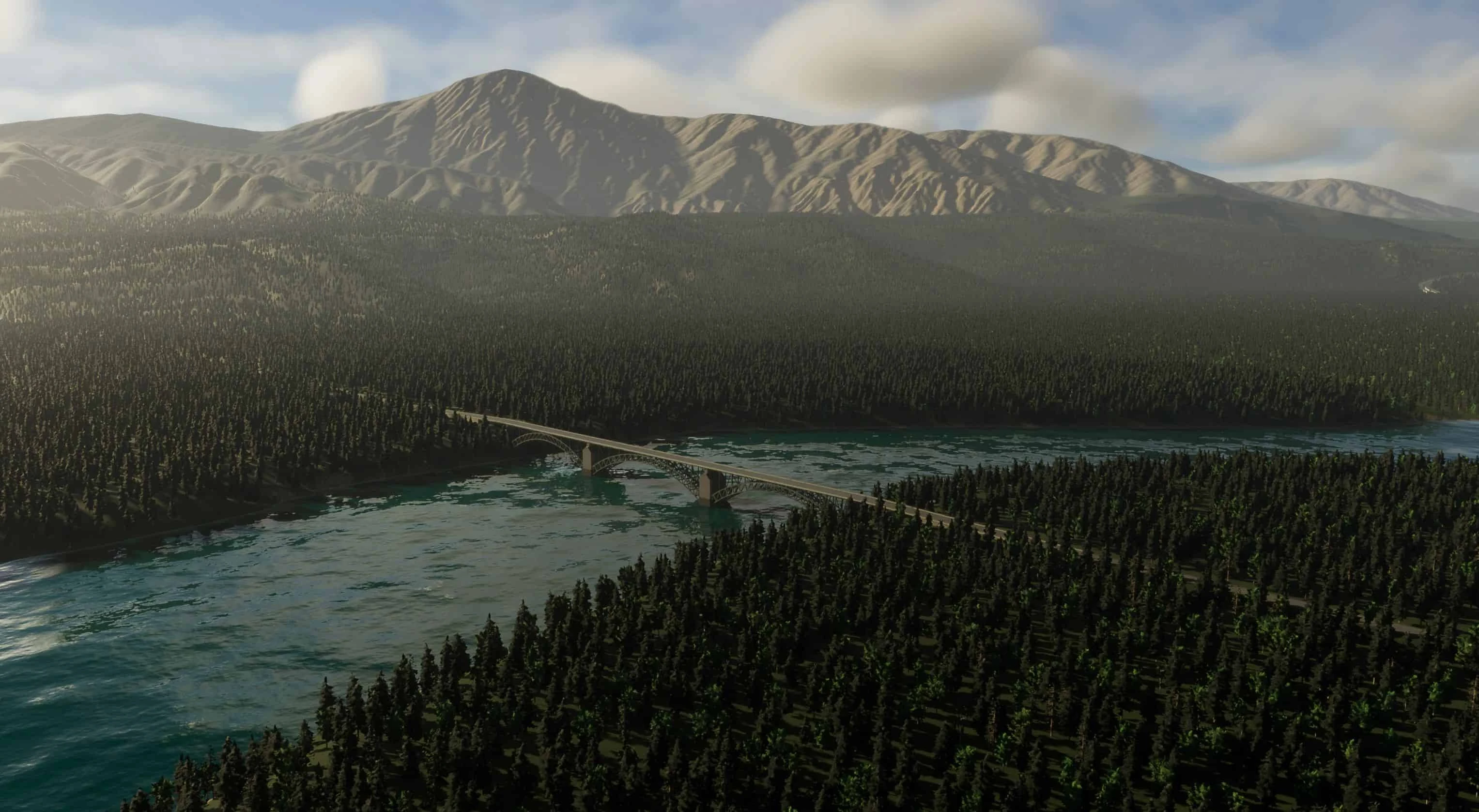 Cities: Skylines 2 "Обновленная карта - Дельта реки" [v2.0]