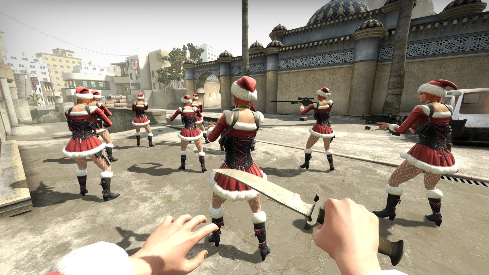 Counter-Strike: Global Offensive "Natalie (Santa Girl)"