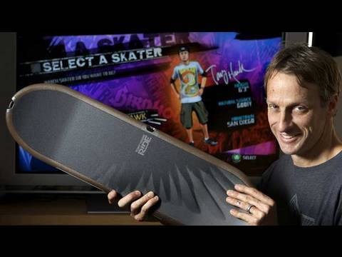 Скейтборд вместо геймпада: безумные игровые аксессуары для Tony Hawk