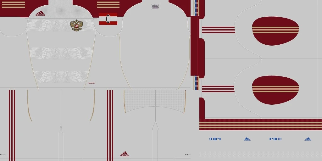 PES 2010 "Russia Away kit 2010 2011 update"