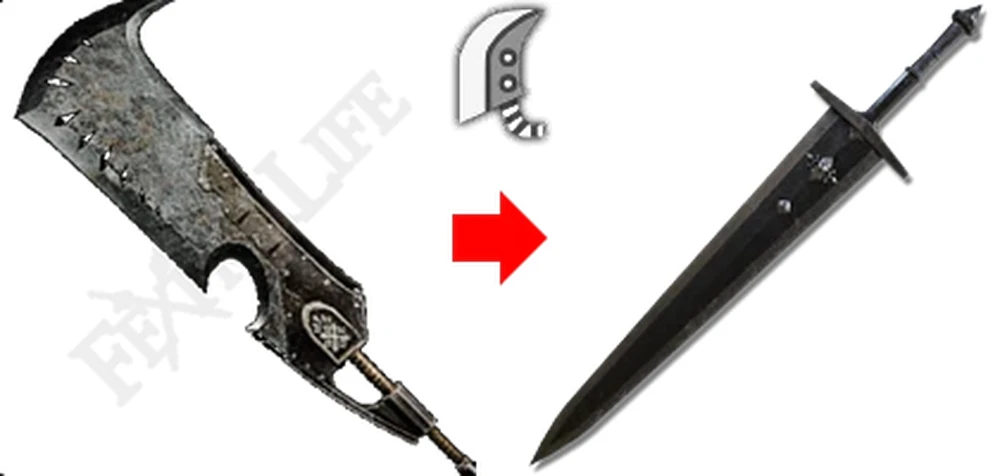 Monster Hunter Wilds "Двуручник одиночества из Elden Ring (двуручный меч)"