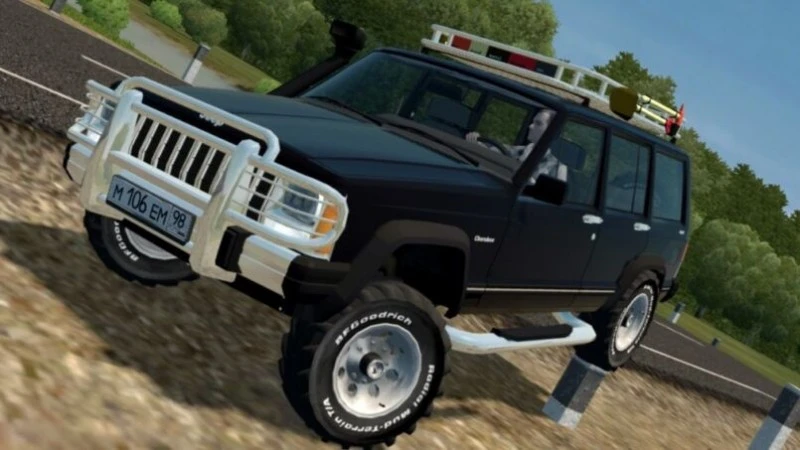 City Car Driving "Jeep Cherokee 2.6 (XJ) OffRoad (v1.5.9.2)"