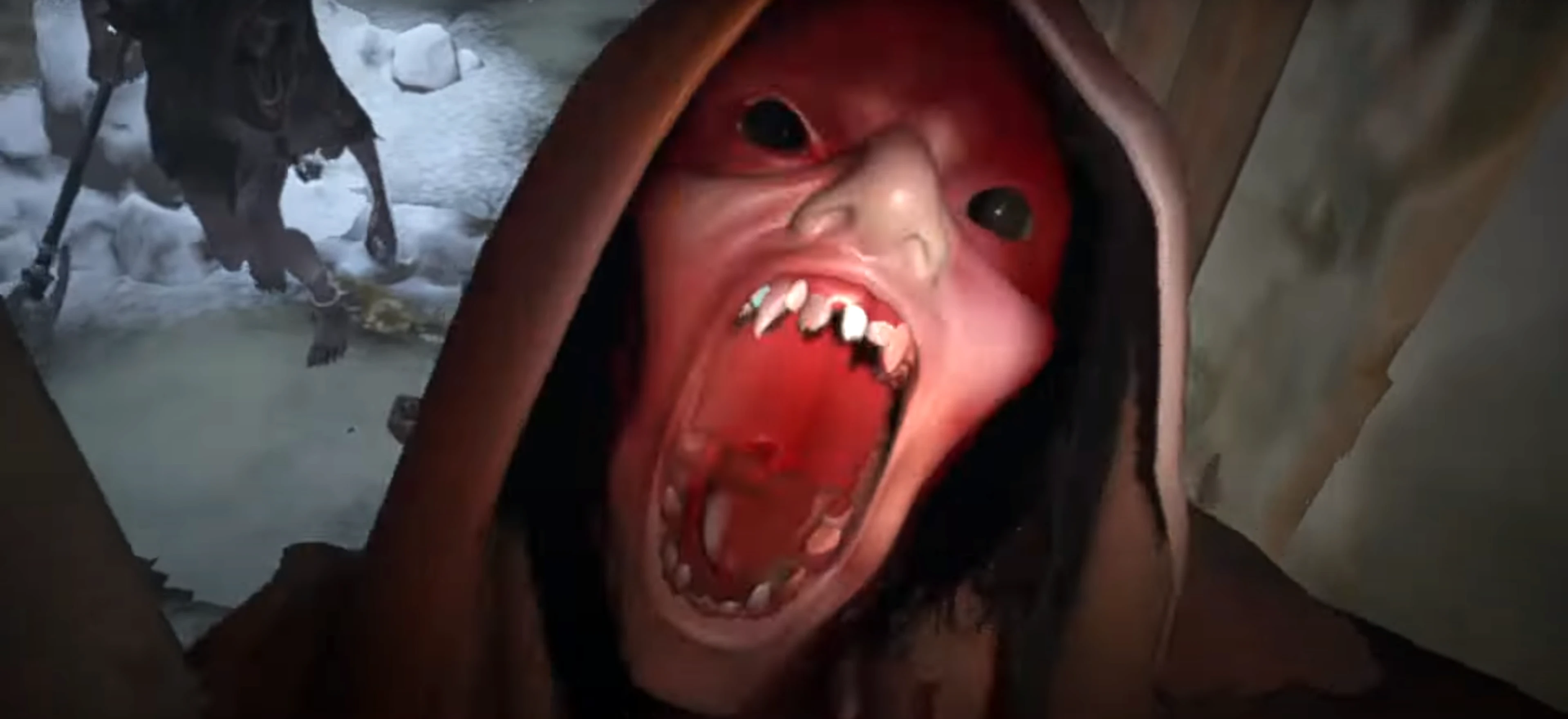 Как Resident Evil Village выглядит в режиме Potato-картошки