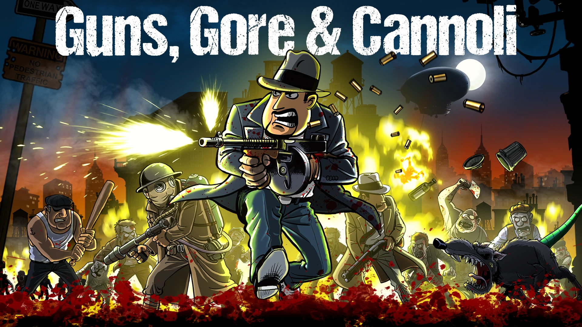 Мультяшный двухмерный боевик Guns, Gore & Cannoli заглянет на Switch