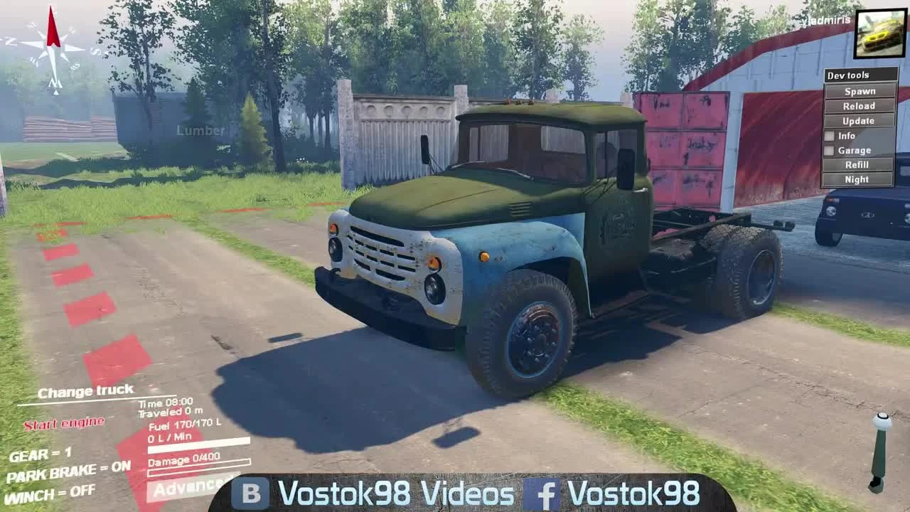 Spintires - ЗИЛ-130 "Старик"