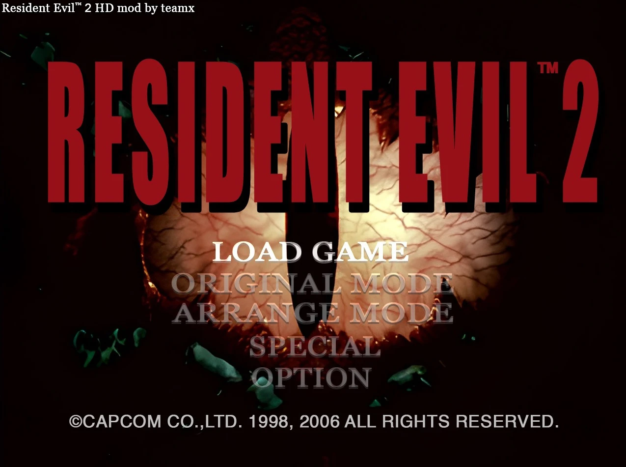 Resident Evil 2 "Фанатская сборка - Classic HD Textures"