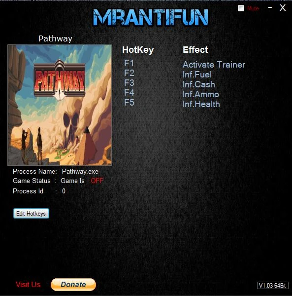 Pathway: Трейнер/Trainer (+4) [1.0] {MrAntiFun}