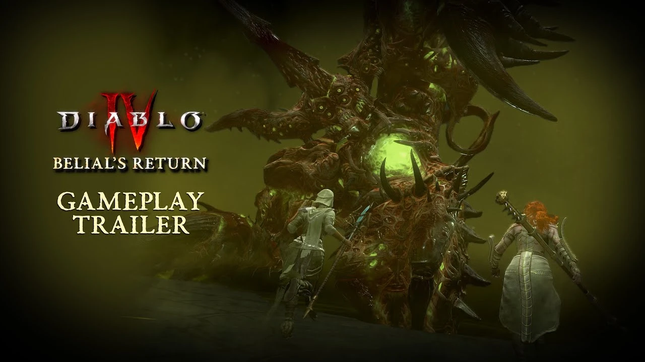 Трейлер и подробности 8 сезона Diablo 4 - "Возвращение Белиала"