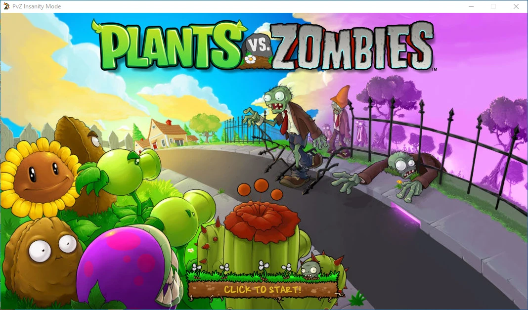 Plants vs. Zombies "Безумный Мод Insanity mode" [Beta 6.15]