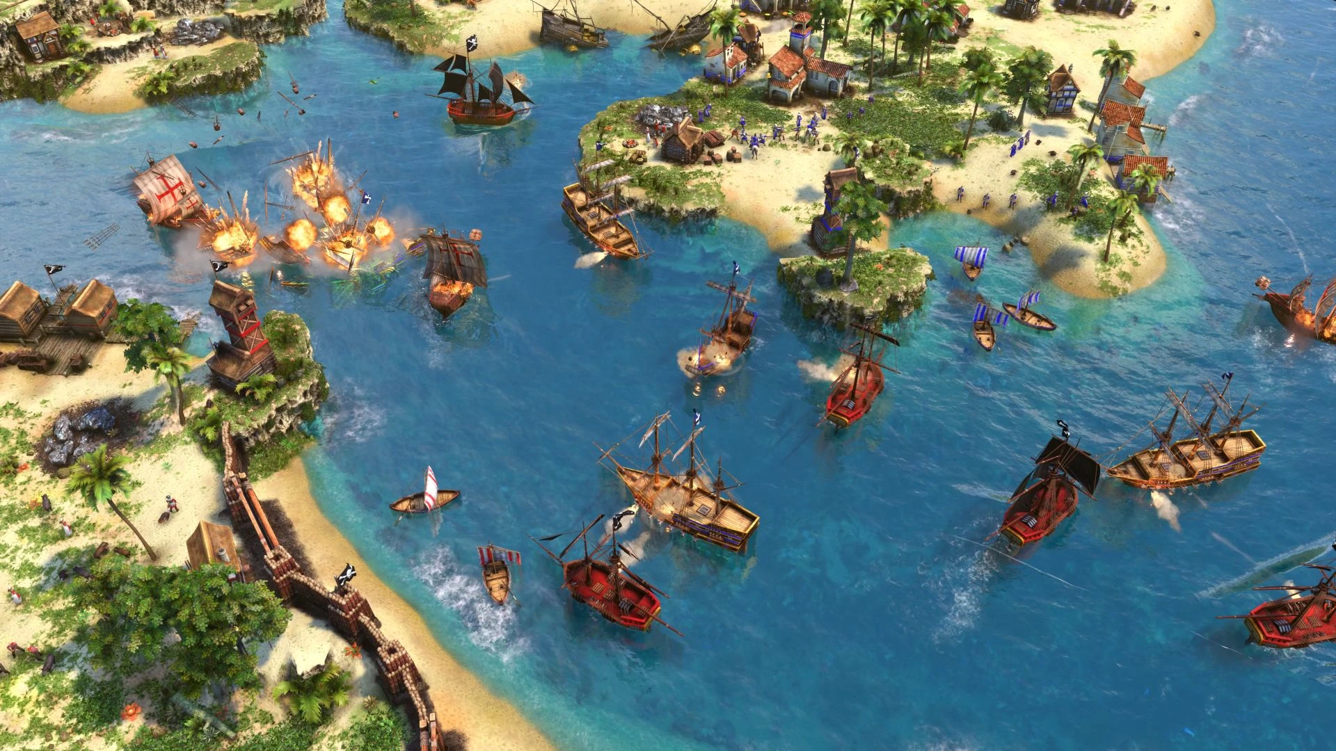 Разрушение в Age of Empires 3: Definitive Edition выходит на новый уровень