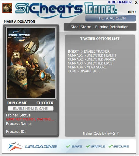 Steel Storm - Burning Retribution: Трейнер (+4) [1.0] {h4x0r}