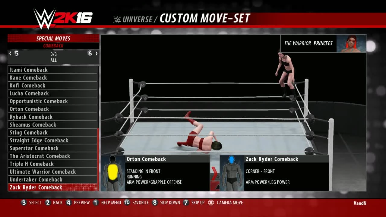 WWE 2K16 "ТЕЛЕПОРТАЦИЯ? Или ОООЧЕНЬ Прикольный баг:)"