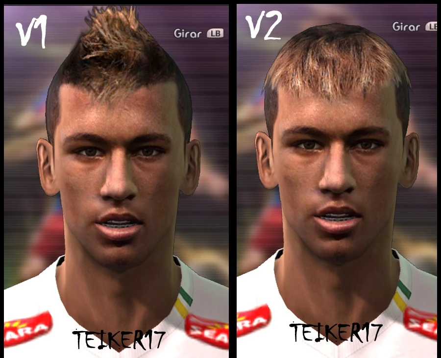 PES 2011 "Neymar Face"