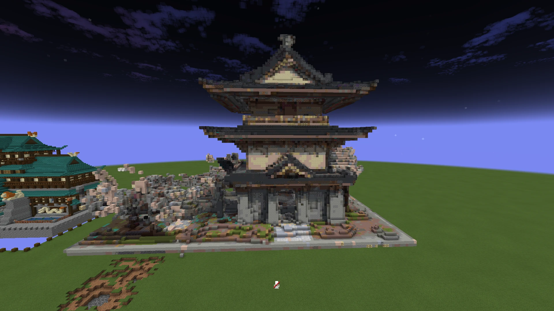 ИИ Генерирование зданий в Minecraft