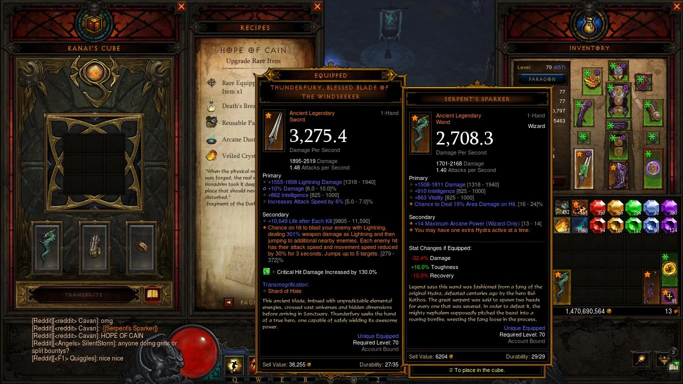 В Diablo 3 появились изначальные древние предметы