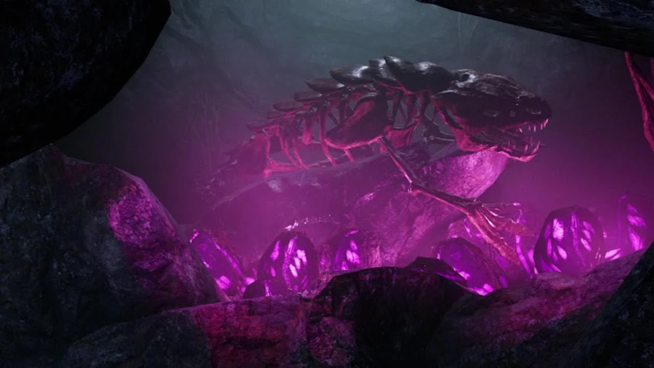 Far Cry: Primal "Пасхалка - Динозавр из Blood Dragon"