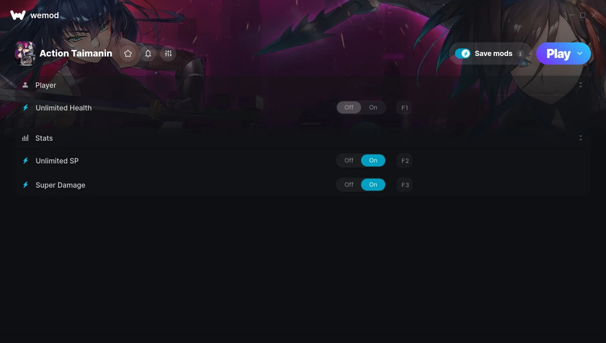 Action Taimanin "Трейнер +3" [UPD: 07.07.2025] {MrAntiFun / WeMod}