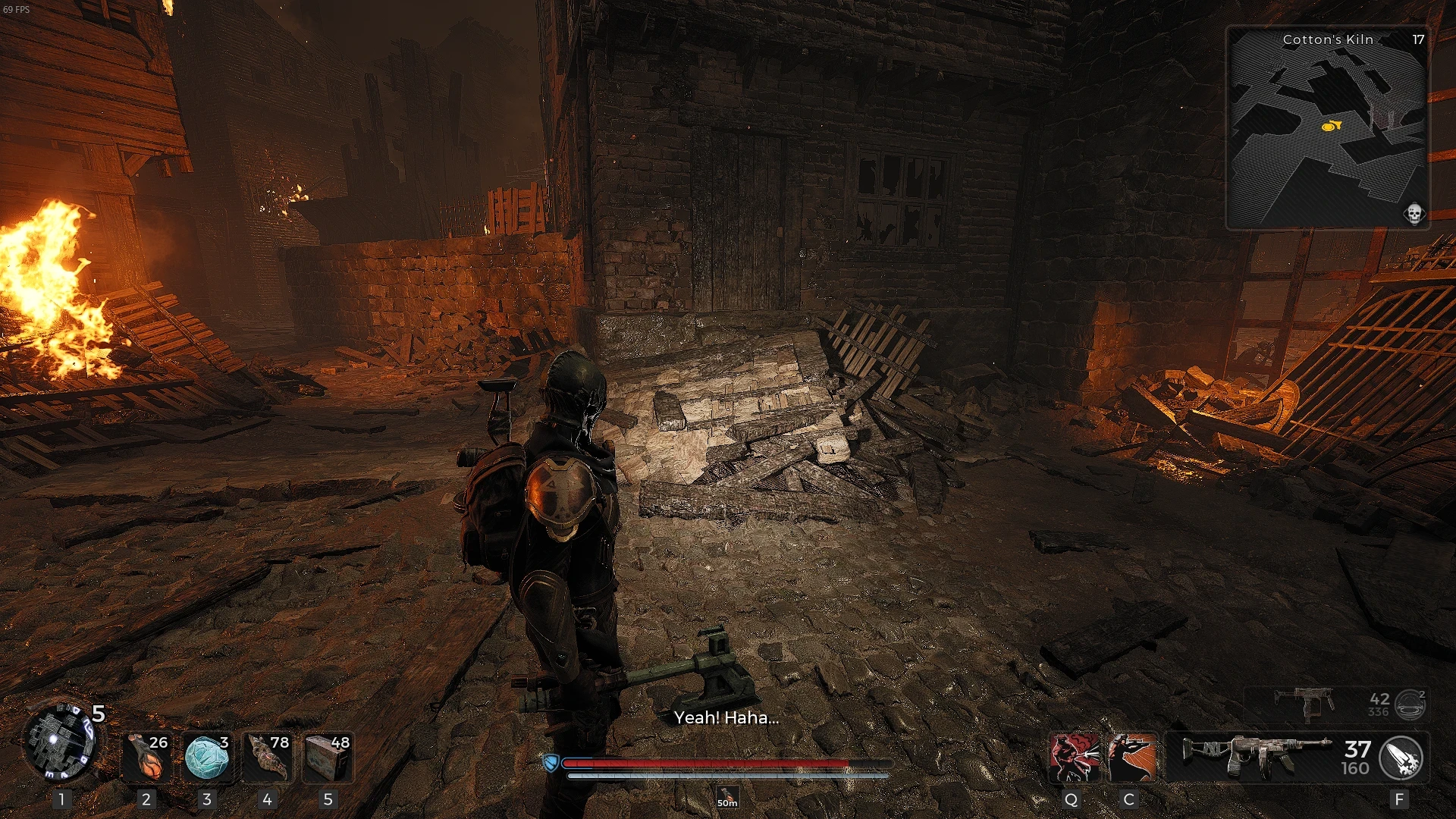 Remnant 2 "Удаление эффектов: хроматическая аберрация, глубина резкости и временное сглаживание"