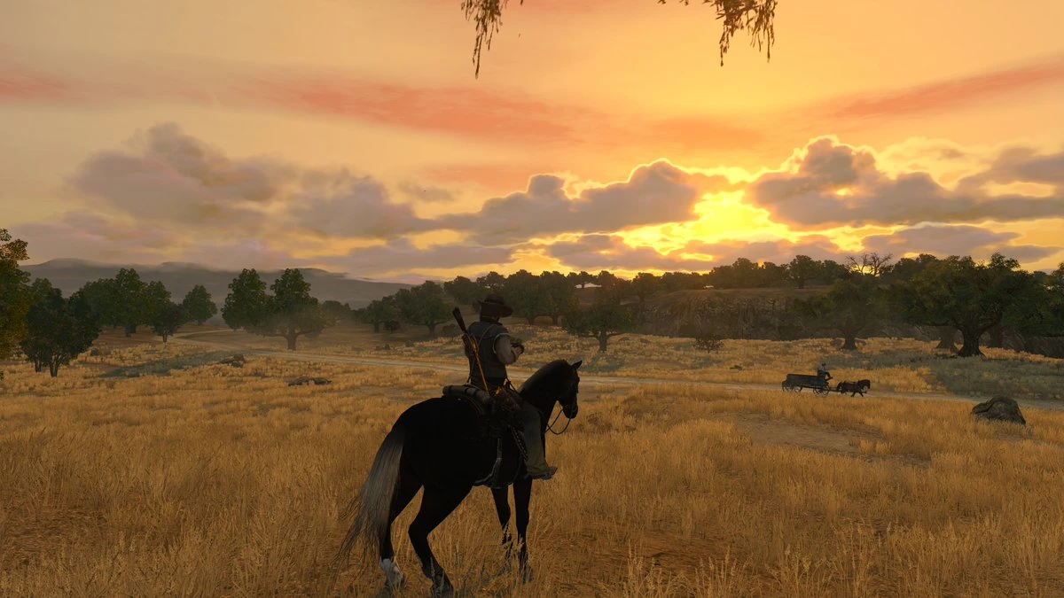 Потрясающее пользовательское видео Red Dead Redemption с предустановкой трассировки лучей "Beyond All Limits" в 4K