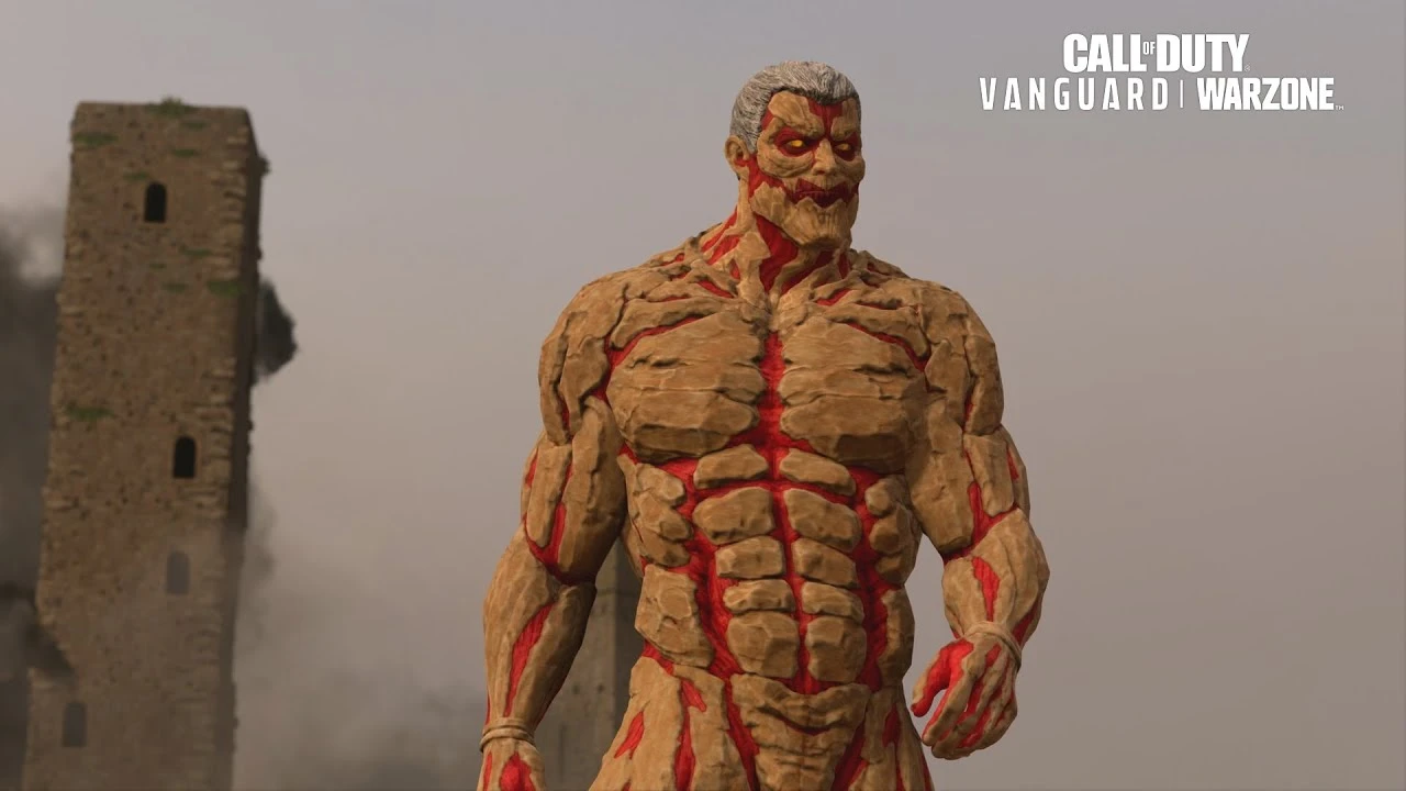 Вышел новый набор Attack on Titan для Call of Duty: Vanguard и Warzone
