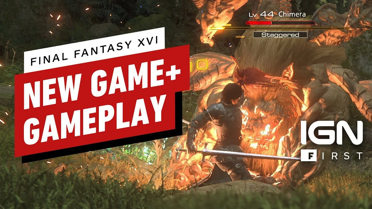 Видео Final Fantasy 16 демонстрирует обновлённых врагов в Новой игре+