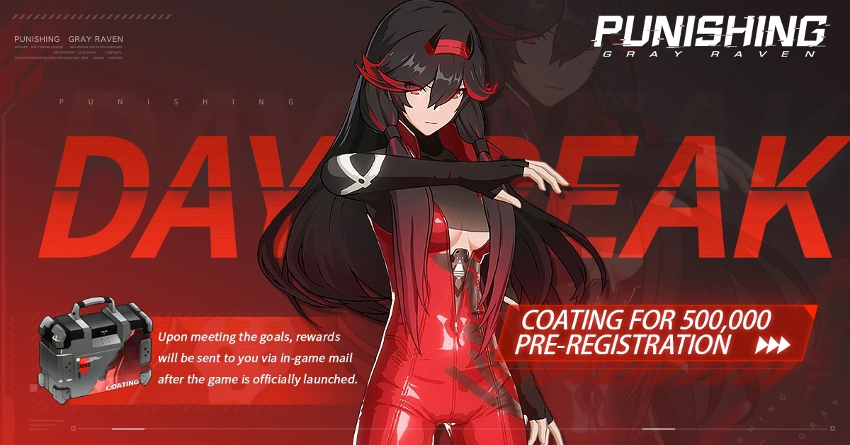 Число предварительных регистраций экшена "Punishing: Gray Raven" перевалило за 500,000