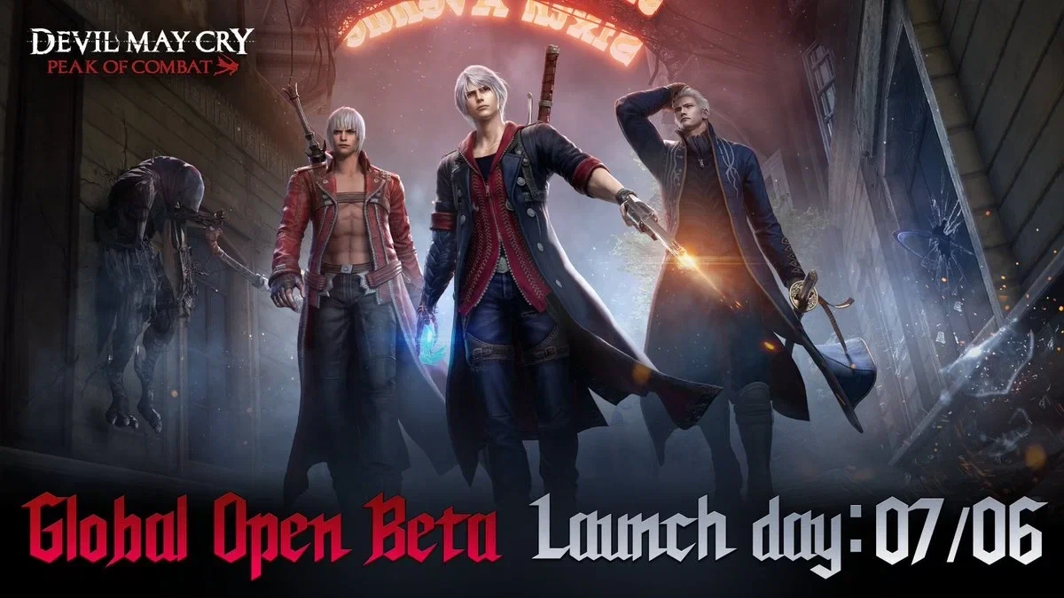 Мобильный слешер Devil May Cry: Peak of Combat можно будет опробовать в июле