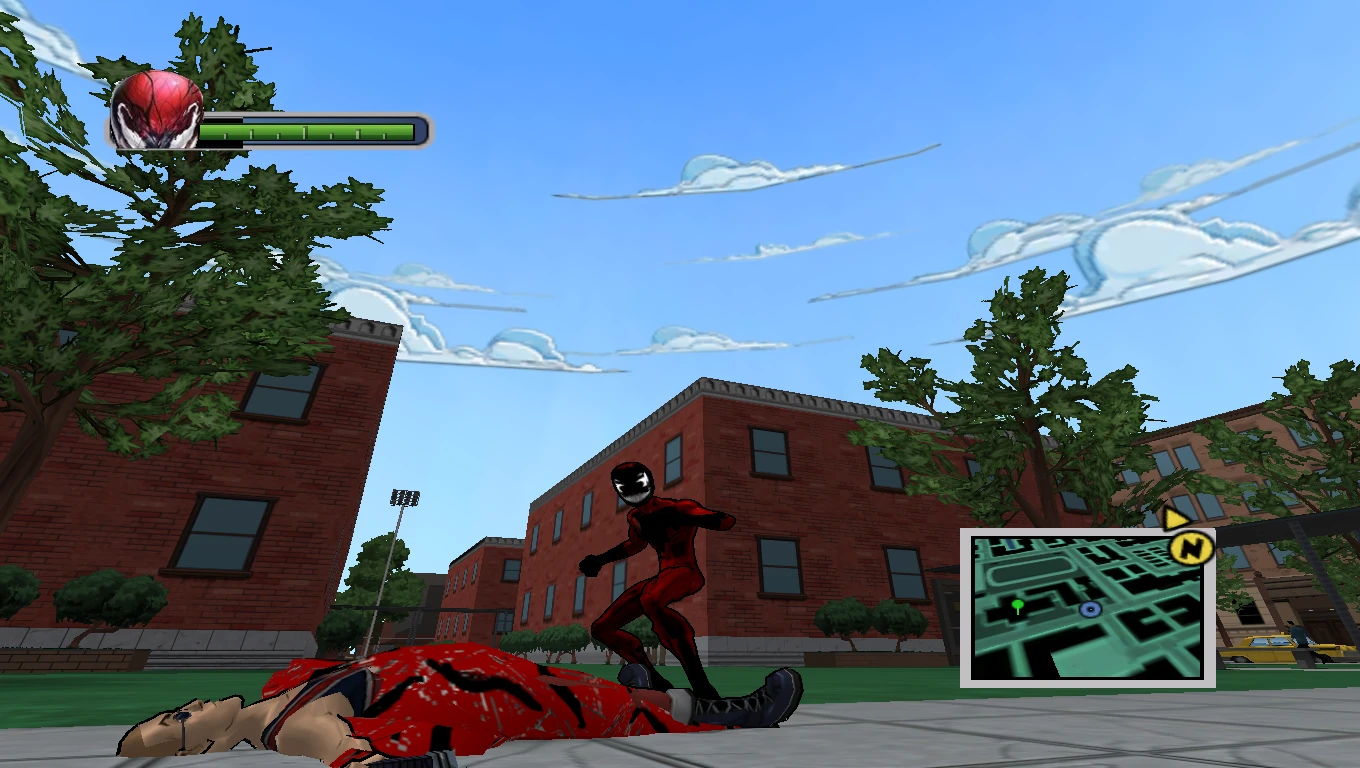 Ultimate Spider-Man "Скин Карнажа"