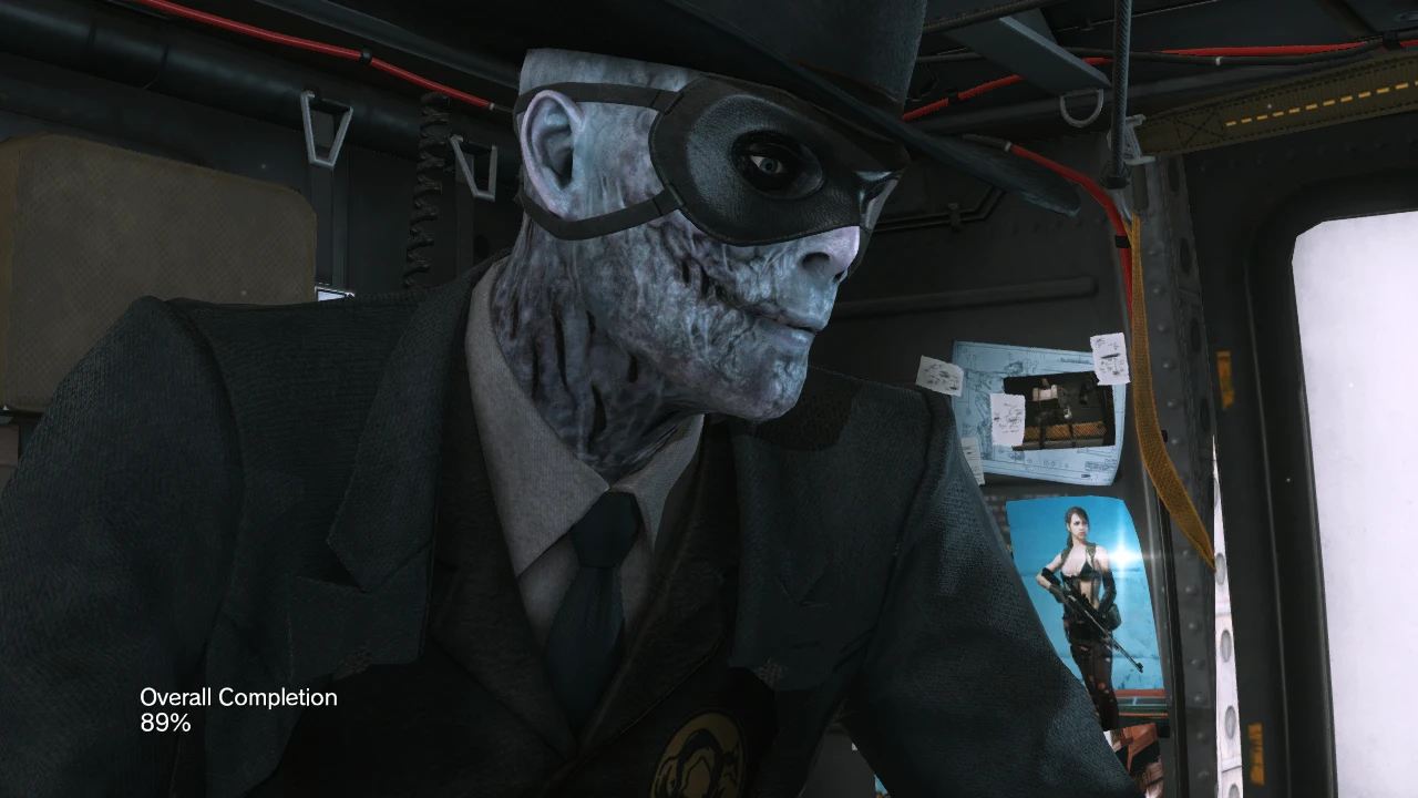 Metal Gear Solid 5: The Phantom Pain "Skull Face Player Mod"