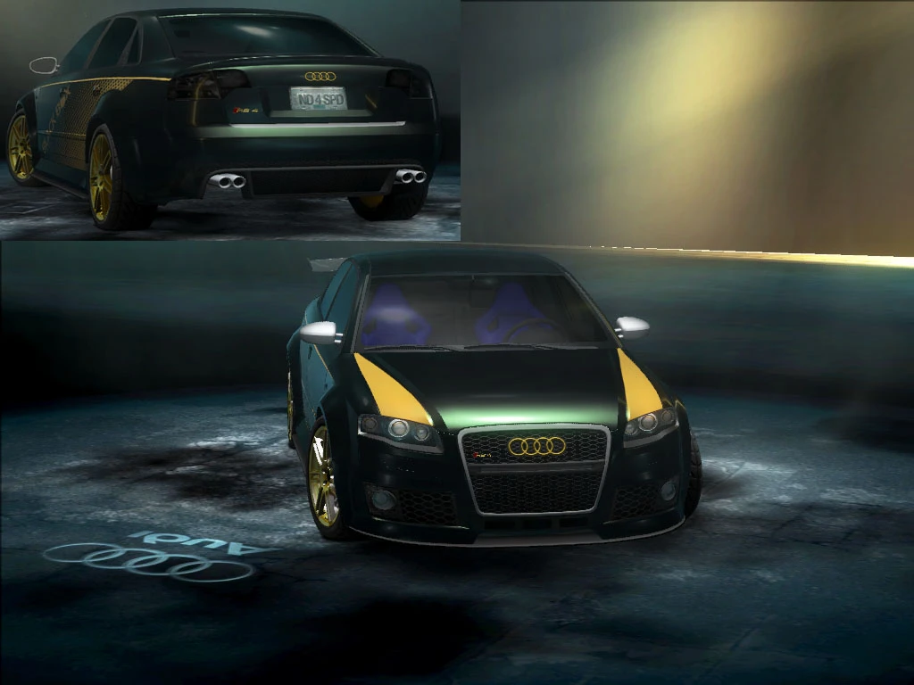 Need for Speed: Undercover "Новая audi rs4 и mazda rx7"