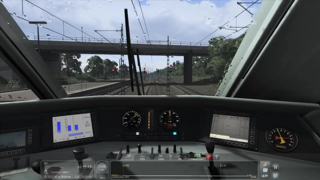 Train Simulator 2016 | ICE 2 | Hamburg - Hannover (ч.1/2)