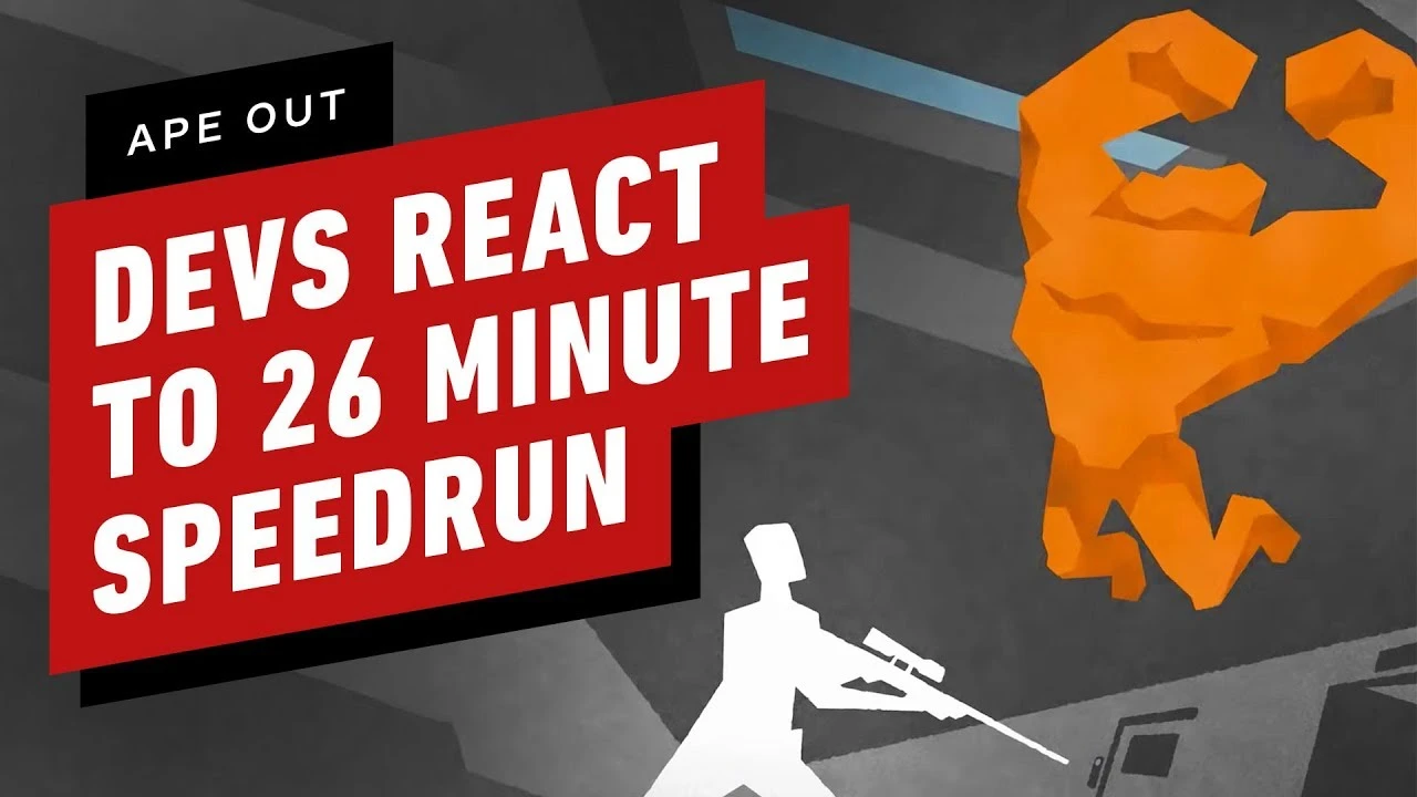 Реакция разработчиков Ape Out на спидран своей игры за 26 минут