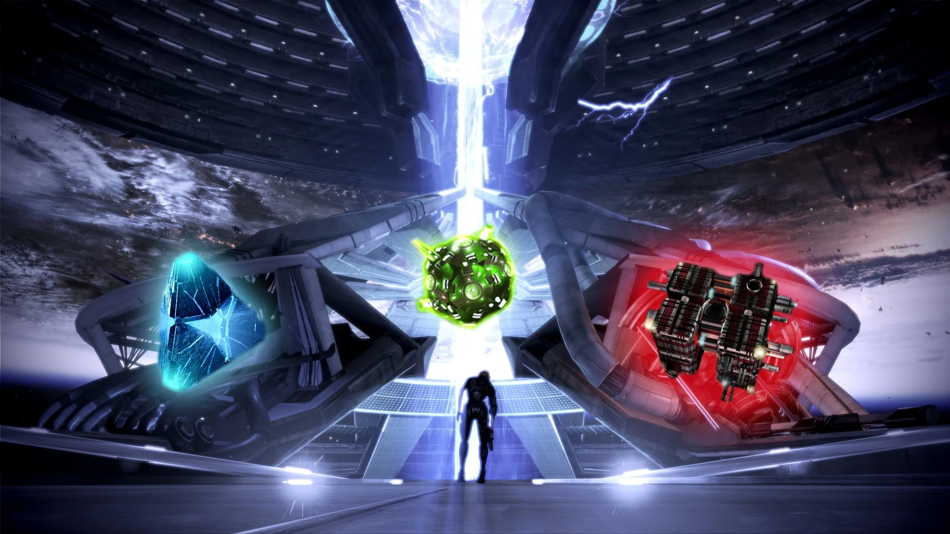 Настоящие концовки в Масс эффект 3