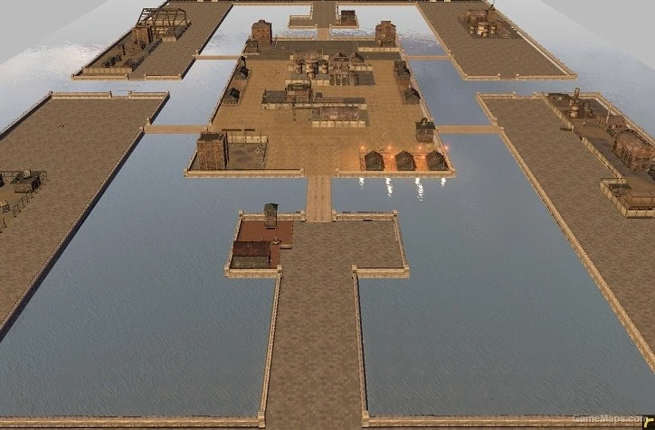 Company of Heroes 2 "8_p Complex Of Bridges (карта)"