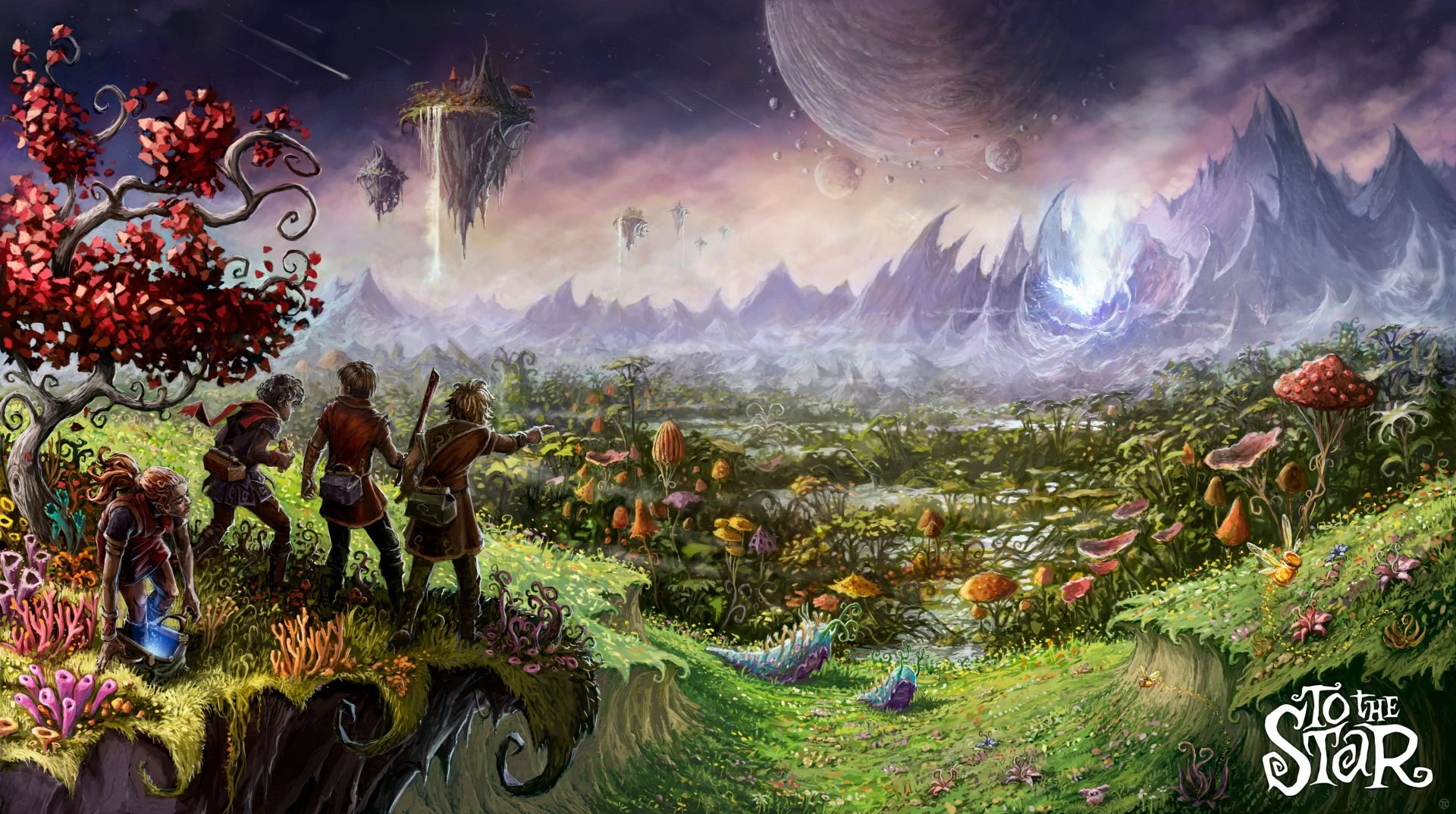 Авторы Gord анонсировали игру на выживание To the Star, на движке UE5, вдохновленную "Алисой в стране чудес"