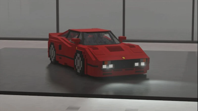 Teardown "Ferrari 288 GTO"