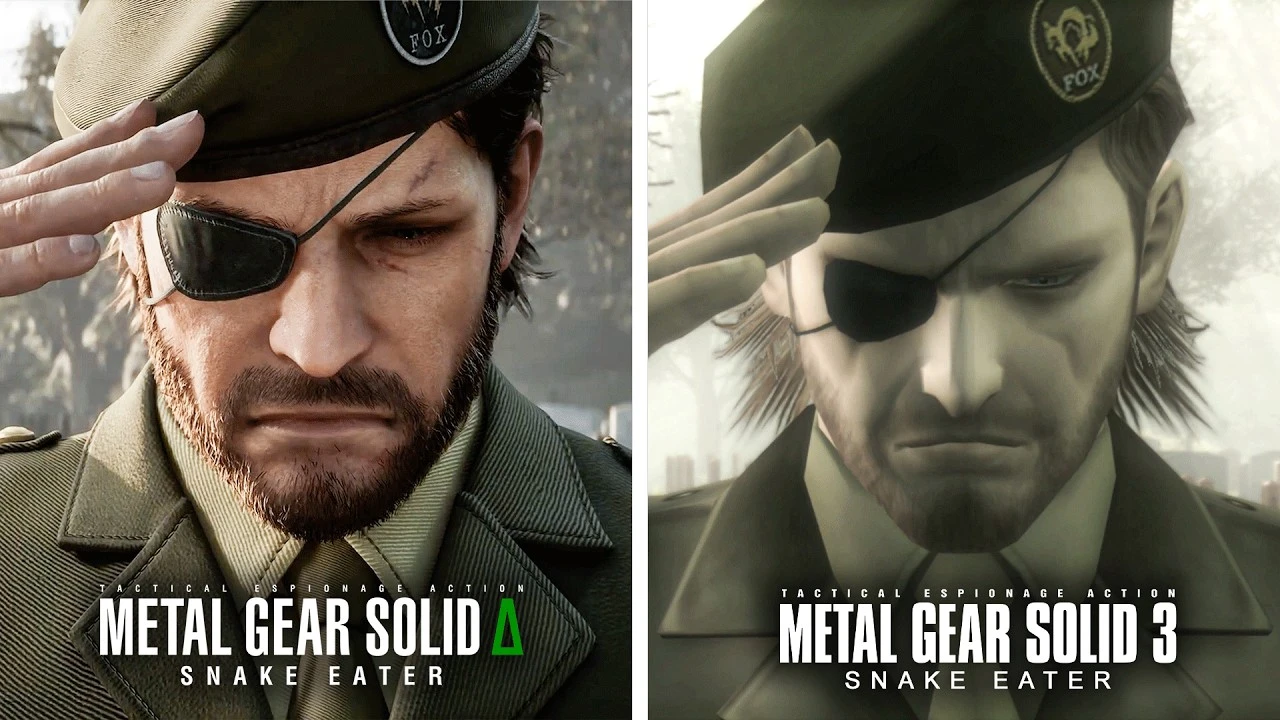 Сравнение самой легендарной финальной сцены Metal Gear Solid Delta