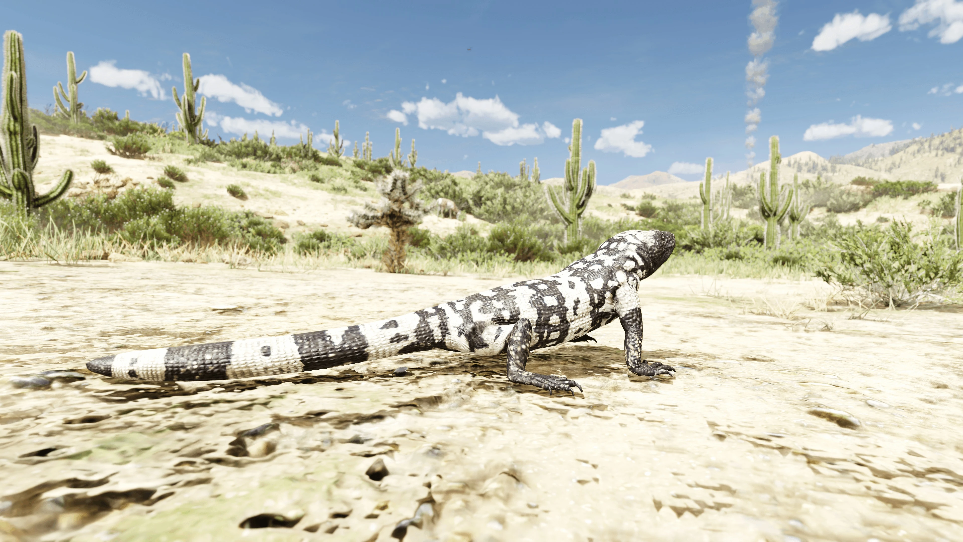 Red Dead Redemption 2 "Улучшенные текстуры рептилий"