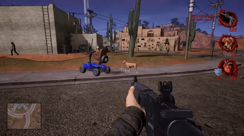 Пёс угнал скутер