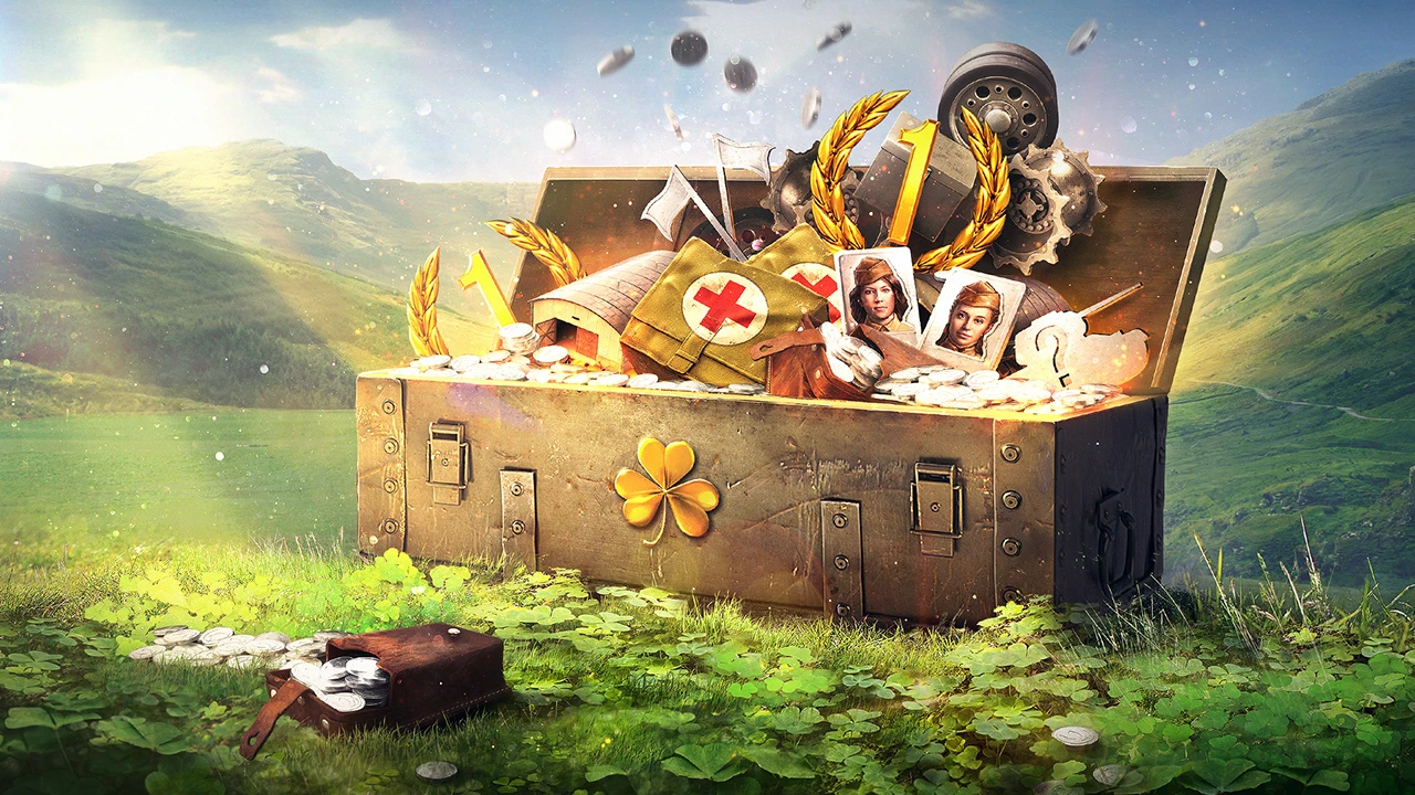 Поймайте удачу в консольной версии World of Tanks в День святого Патрика