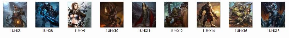 Heroes of Might and Magic 3 "Новые портреты героев для мода MOP"