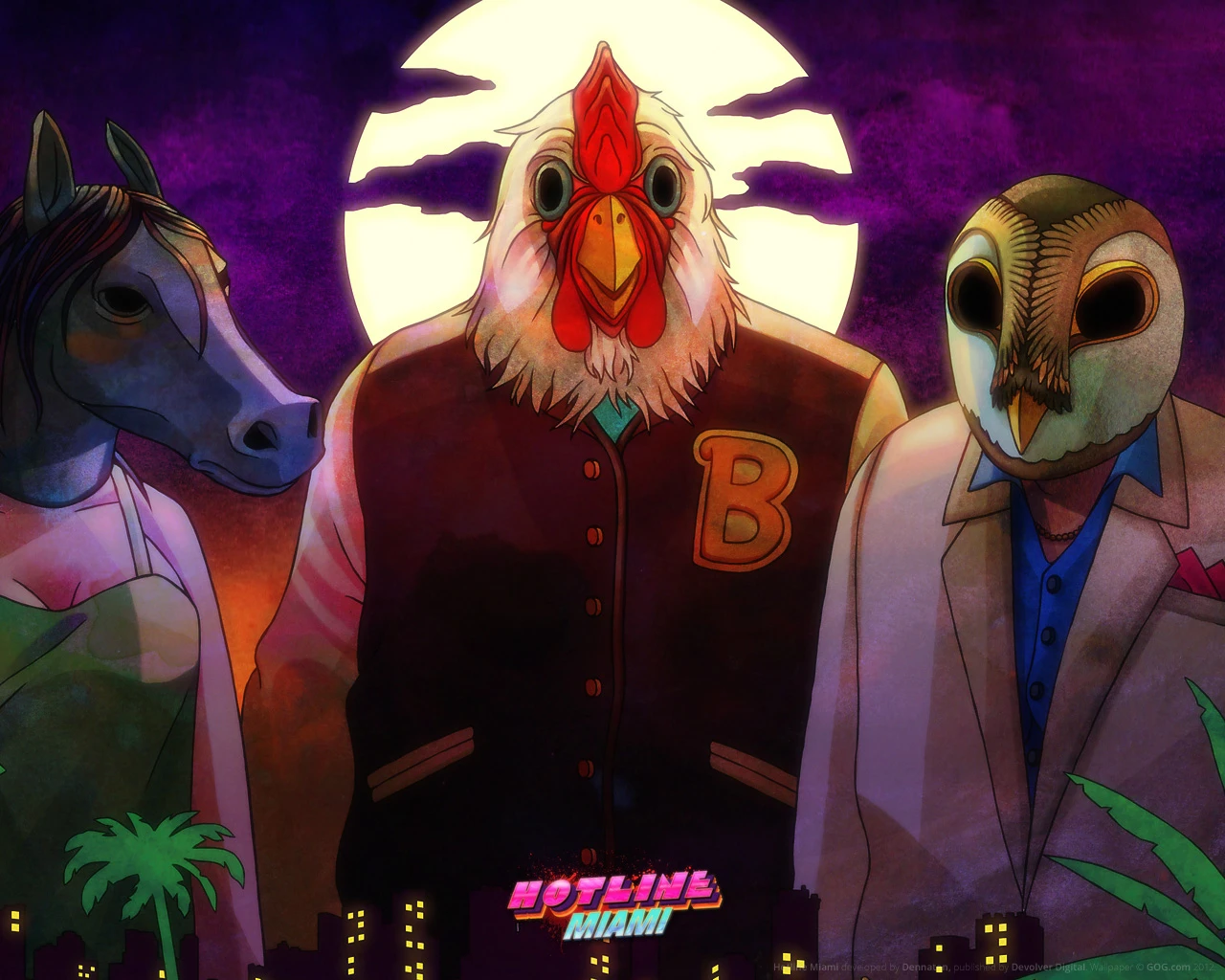 Hotline Miami "Wallpapers (Обои)"