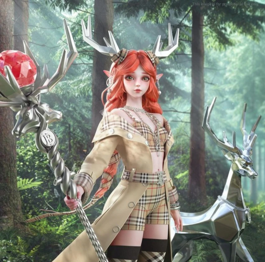 Burberry переоденут персонажей компьютерной игры Honor of Kings