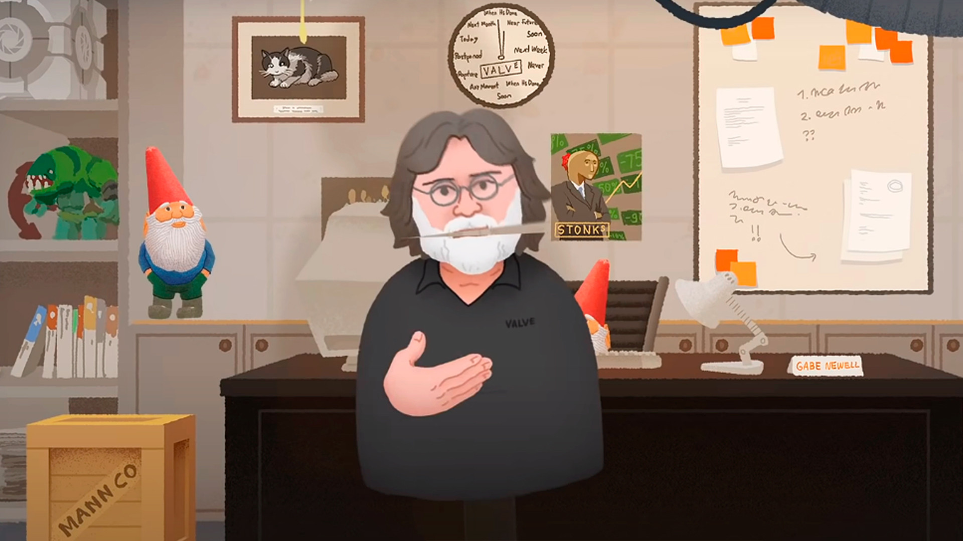 Глава Valve Гейб Ньюэлл выразил желание посетить Россию