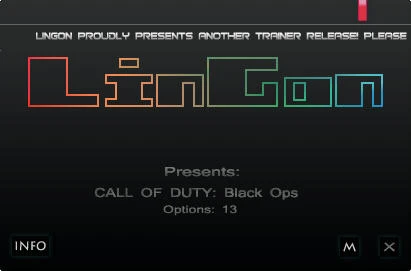 Call of Duty: Black Ops: Трейнер (+13) [1.12 - STEAM] {LinGon}