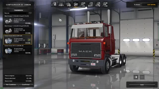 ATS "Mack Ultraliner DLC Addon" (1.6)